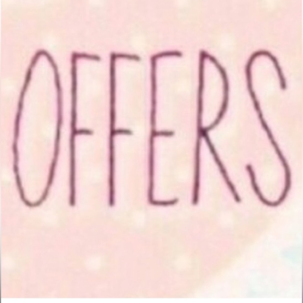 Offers welcome!!